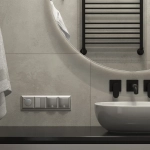 Рамка на 4 поста Fiore (серебряный) W0042206