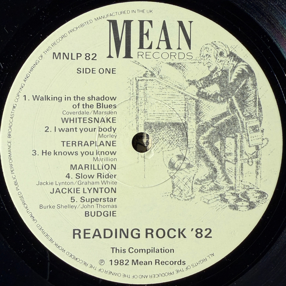 Сборник Reading Rock '82 2LP (Англия 1982г.)