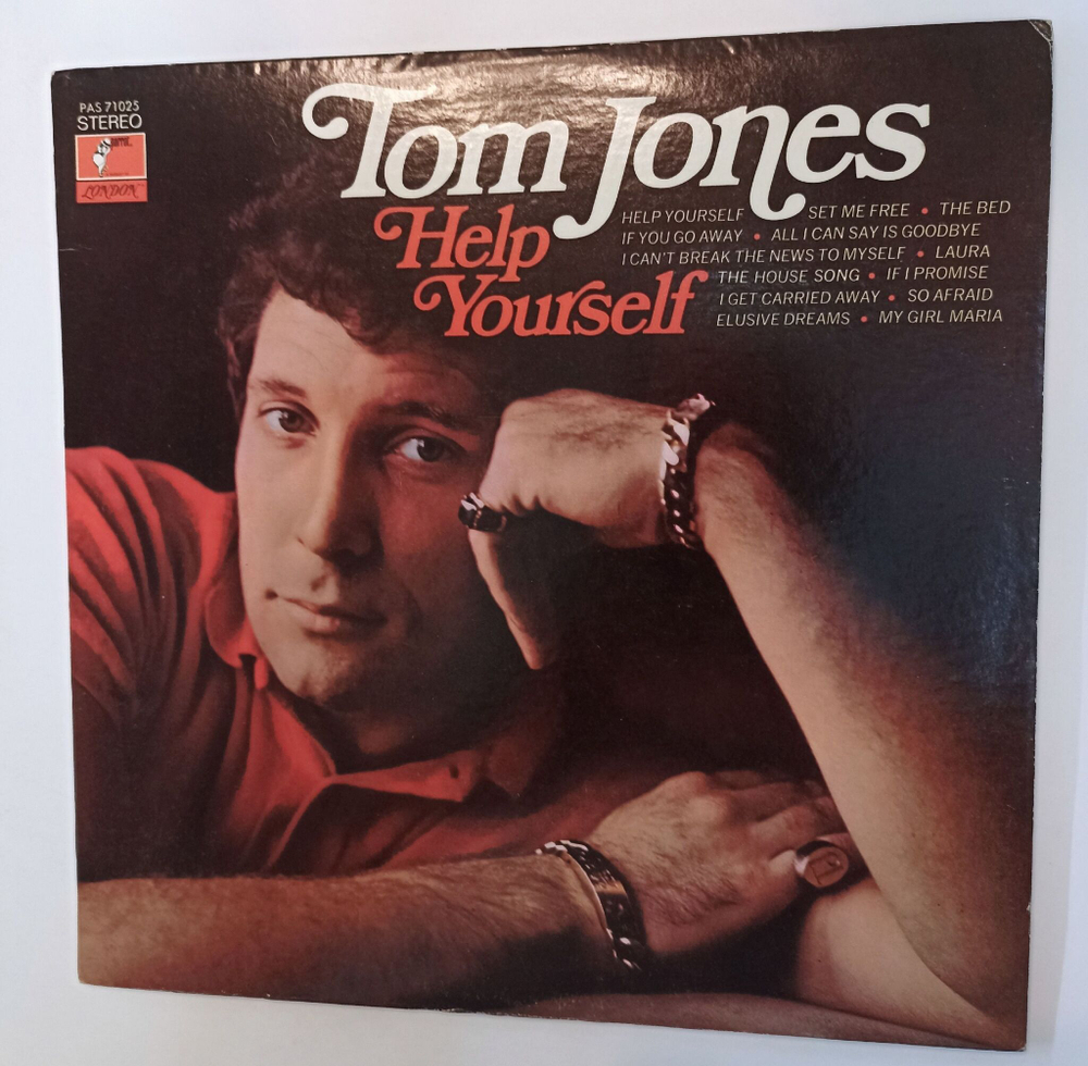 Винтажная виниловая пластинка LP Tom Jones Help Yourself (USA 1968)