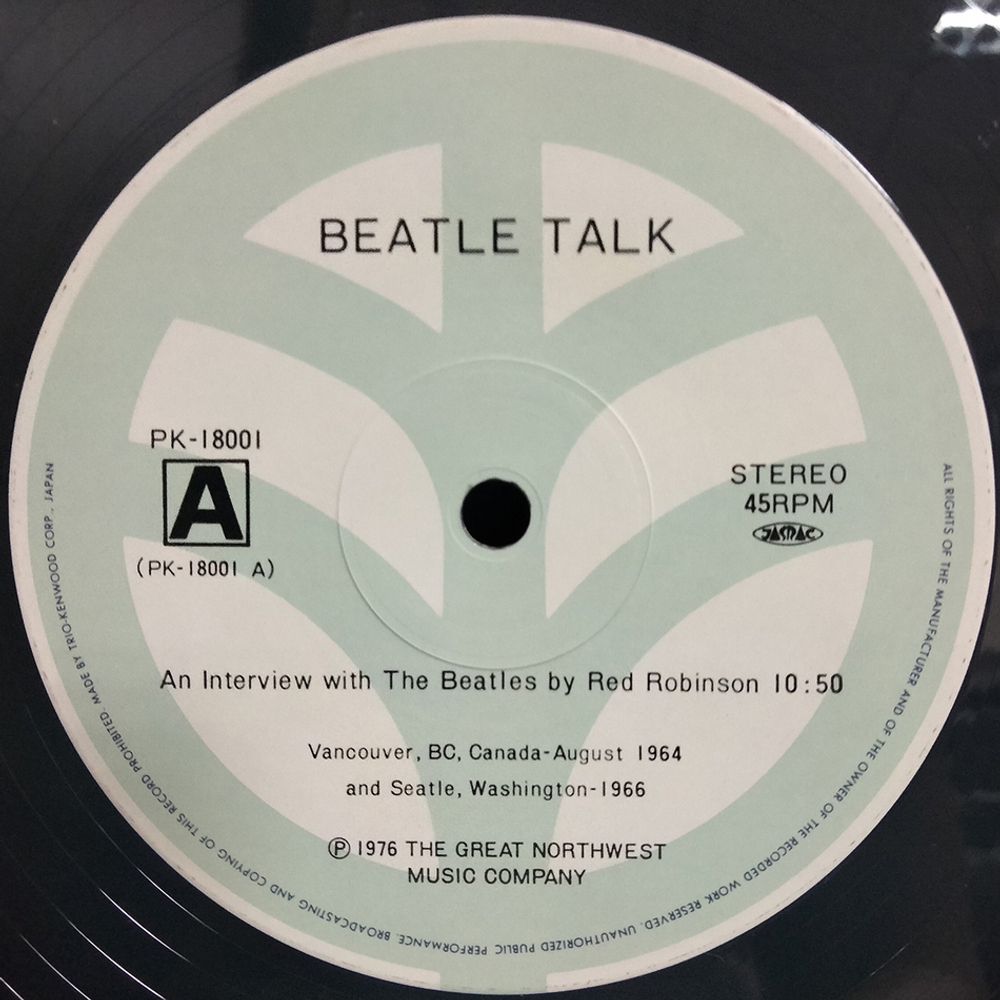 Red Robinson, The Beatles / Beatle Talk... The Way They Were '64 (LP)