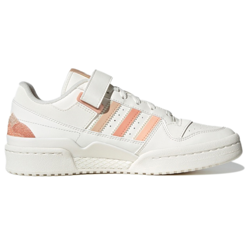 Кроссовки Adidas Originals Forum Low White Light Brown Dark Brown