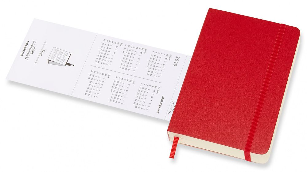 Ежедневник Moleskine Classic Soft Daily Pocket 400 страниц (DSF212DC2)