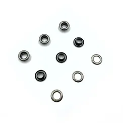 Люверсы металлические 5мм черный никель, Греция