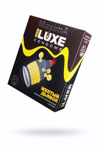 Презерватив Luxe Желтый Дьявол 1 шт