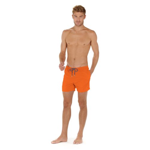 Мужские плавательные шорты оранжевые HOM SEA LIFE Beach Boxer 402537_401035