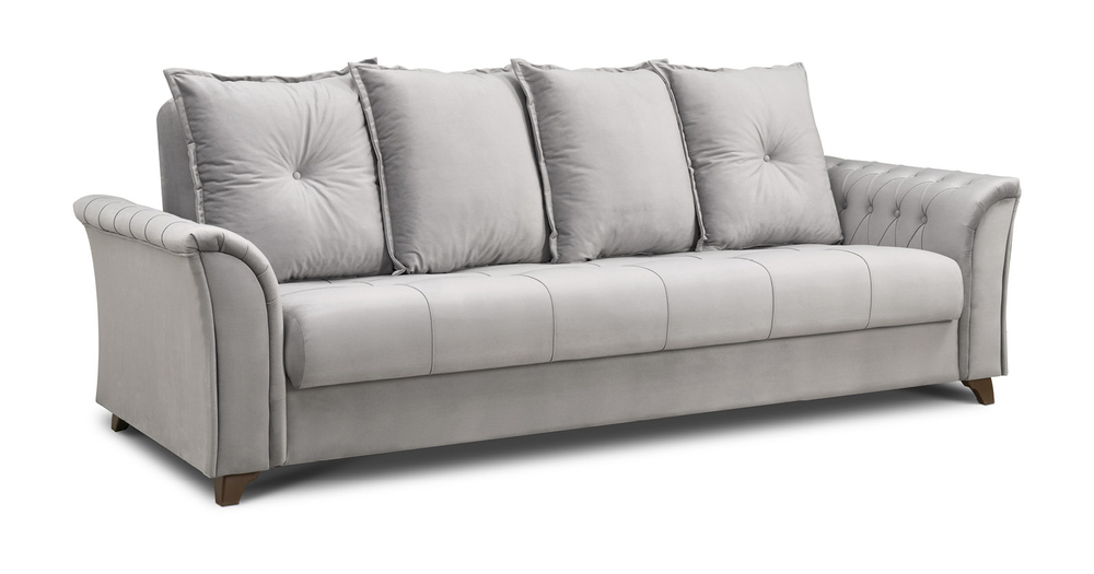 Ирис диван-кровать (светло-серый)