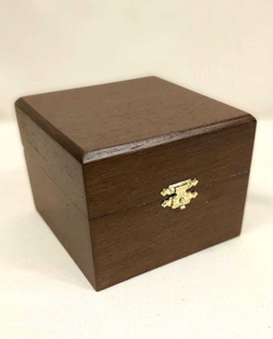 Коллекционный елочный шар с росписью Палех "Ангел" в футляре