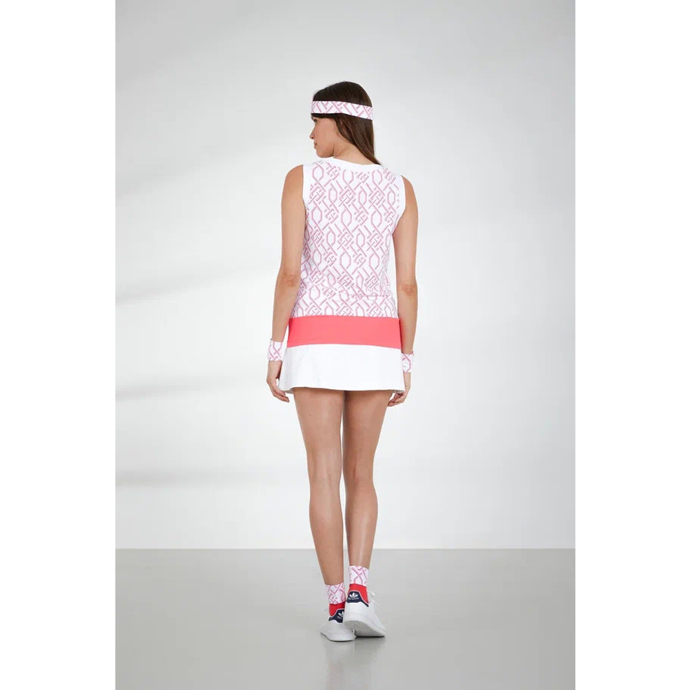 Одежда для тенниса Женская, Майка POIVRE BLANC SLEEVELESS MERYL .