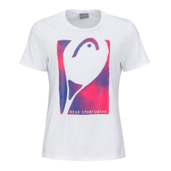 Футболка женская HEAD CVision T-Shirt W 814743-WH-S, размер S