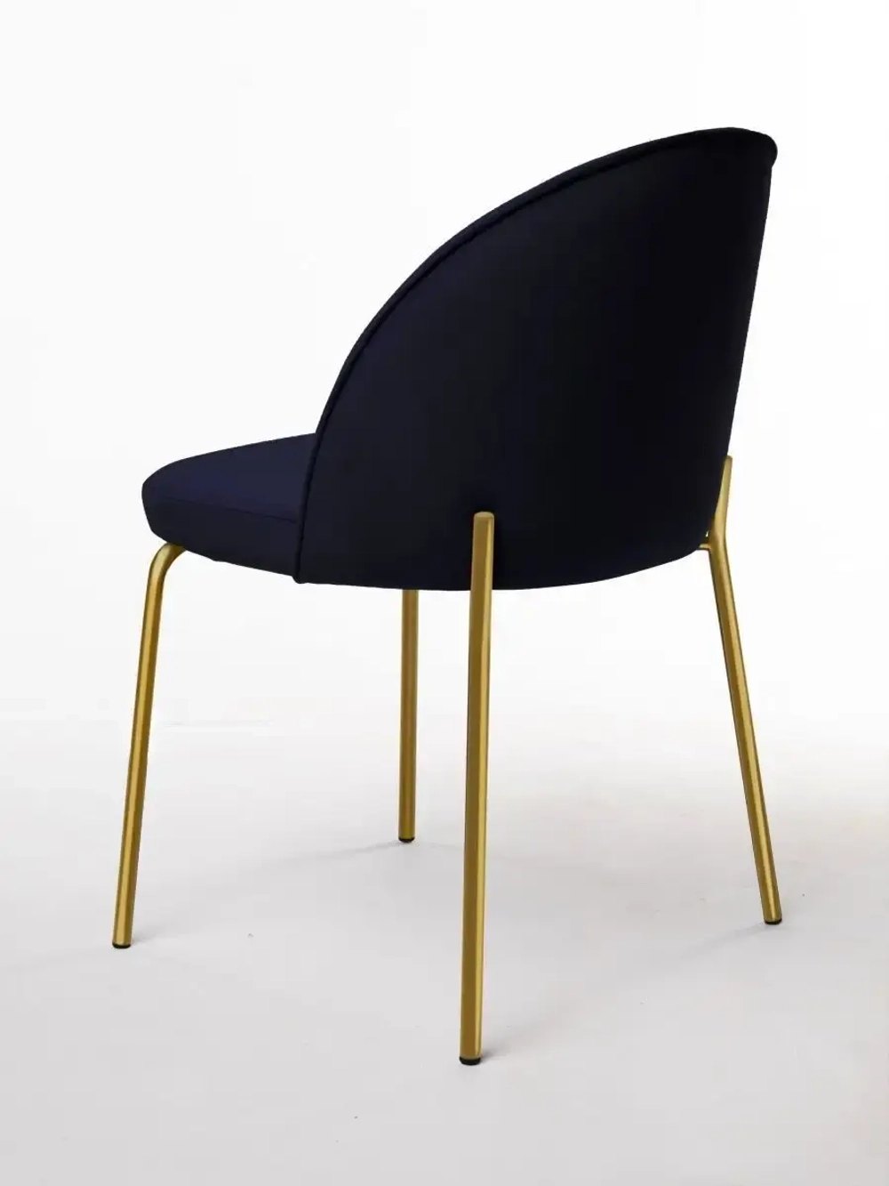 Стул мягкий с спинкой для кухни. Золотые ножки. Комплект 2