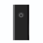 Черная анальная вибровтулка Nexus Tornado Medium с функцией вращения (Цвет: черный)