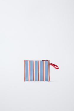 ZARA НЕСЕССЕР КО ДНЮ СВЯТОГО ВАЛЕНТИНА, СИНИЙ