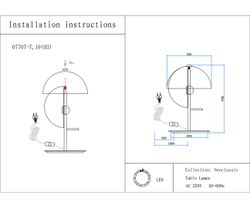 Kink Light 07707-T,19(03) Настольная лампа Локси