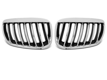 Решетка (ноздри) радиатора CHROME для BMW X5 E53 LCi