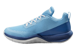 Женские Кроссовки теннисные Wilson Rush Pro Lite - bonnie blue/dark vivid blue/white