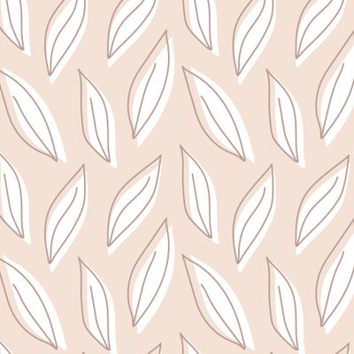 Листья, контур. Leaves, line art