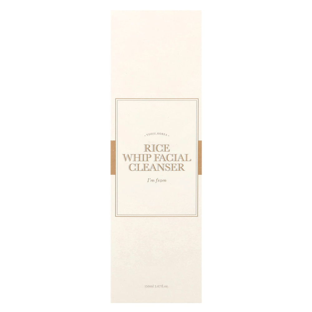 I'm From, Очищающее средство для лица Rice Whip, 150 мл (5,07 жидк. унц.)