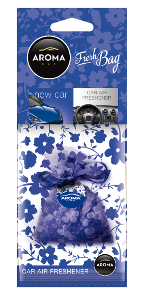 AROMA CAR FRESH BAG Ароматизатор воздуха мешочек New Car(Новая машина)