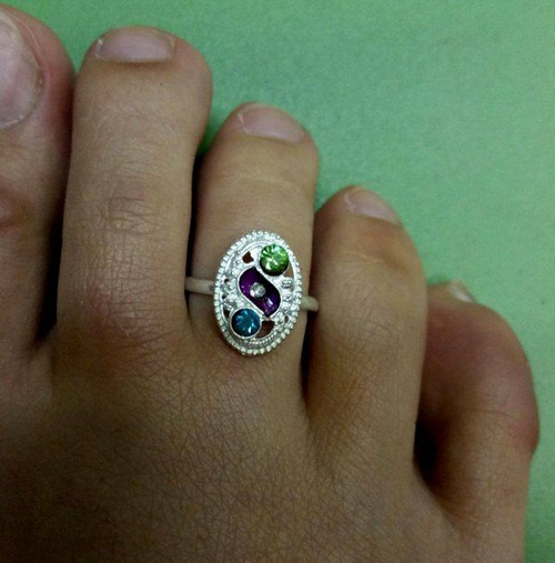 Кольцо на палец ноги