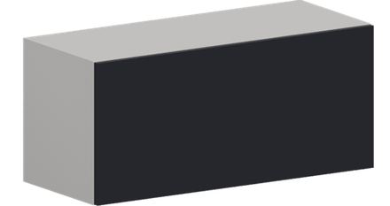 Кухня Модуль ШВГ 800 Белый / Индиго