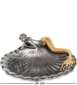Veronese WS- 43 Ваза «Ракушка с Русалкой»