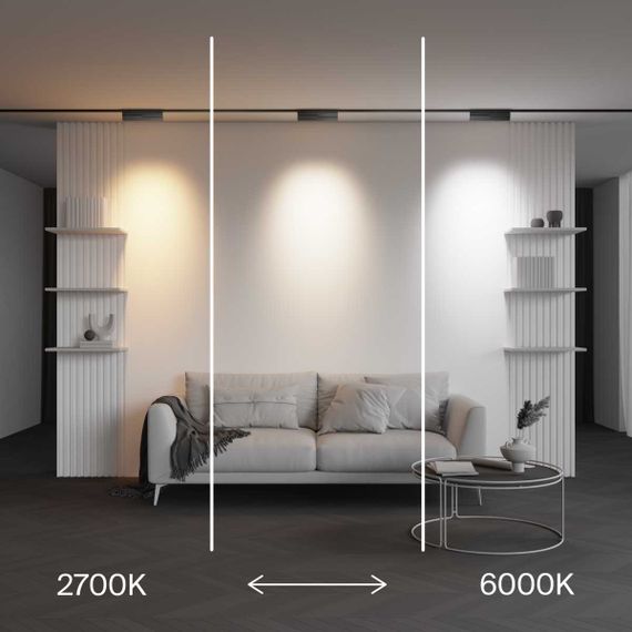 Трековый светильник Maytoni Technical EXILITY X Points Rot TR242-4-12WTW-DSZ-B