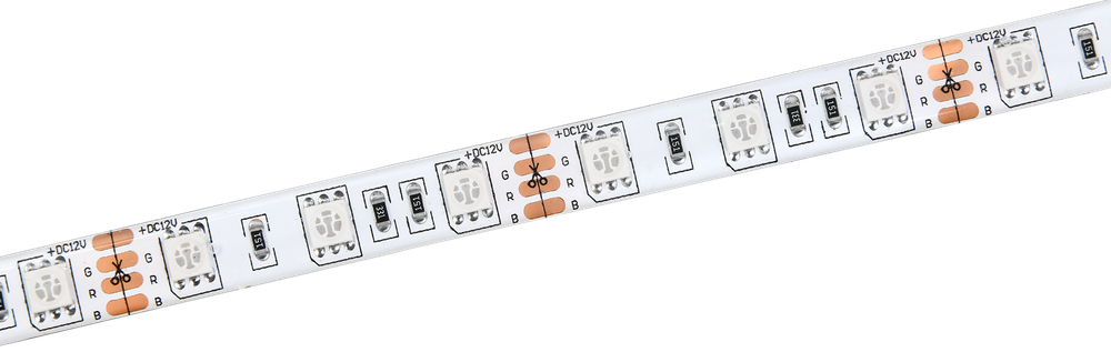 Лента светодиодная 5м LSR-5050RGB60-14,4-IP65-12В IEK