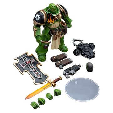 Фигурка Warhammer 40K Salamanders Bladeguard Veteran 1:18 (10131010/040324/3054225/2, Китай)