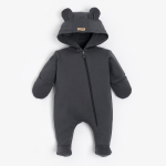 Комбинезон детский, цвет графитовый, р. 74-80 9308441 (MINAKU)