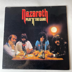 Винтажная виниловая пластинка LP Nazareth Play N The Game (Франция 1976)