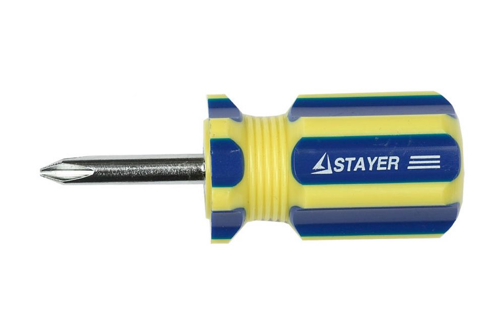 Отвертка МИНИ STAYER 2-в-1 PH№2/SL 6мм.