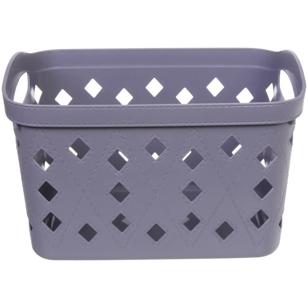 Корзинка для хранения «ЭНИГАРТ», цвет пыльно серый, 31.8*21.5*20.3см