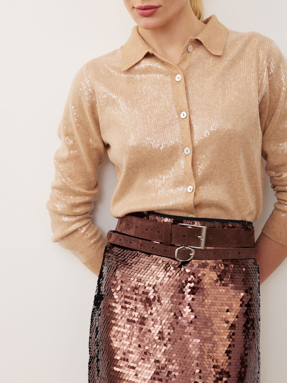 БАЗОВЫЙ РЕМЕНЬ ЗАМША ТЕМНЫЙ ШОКОЛАД