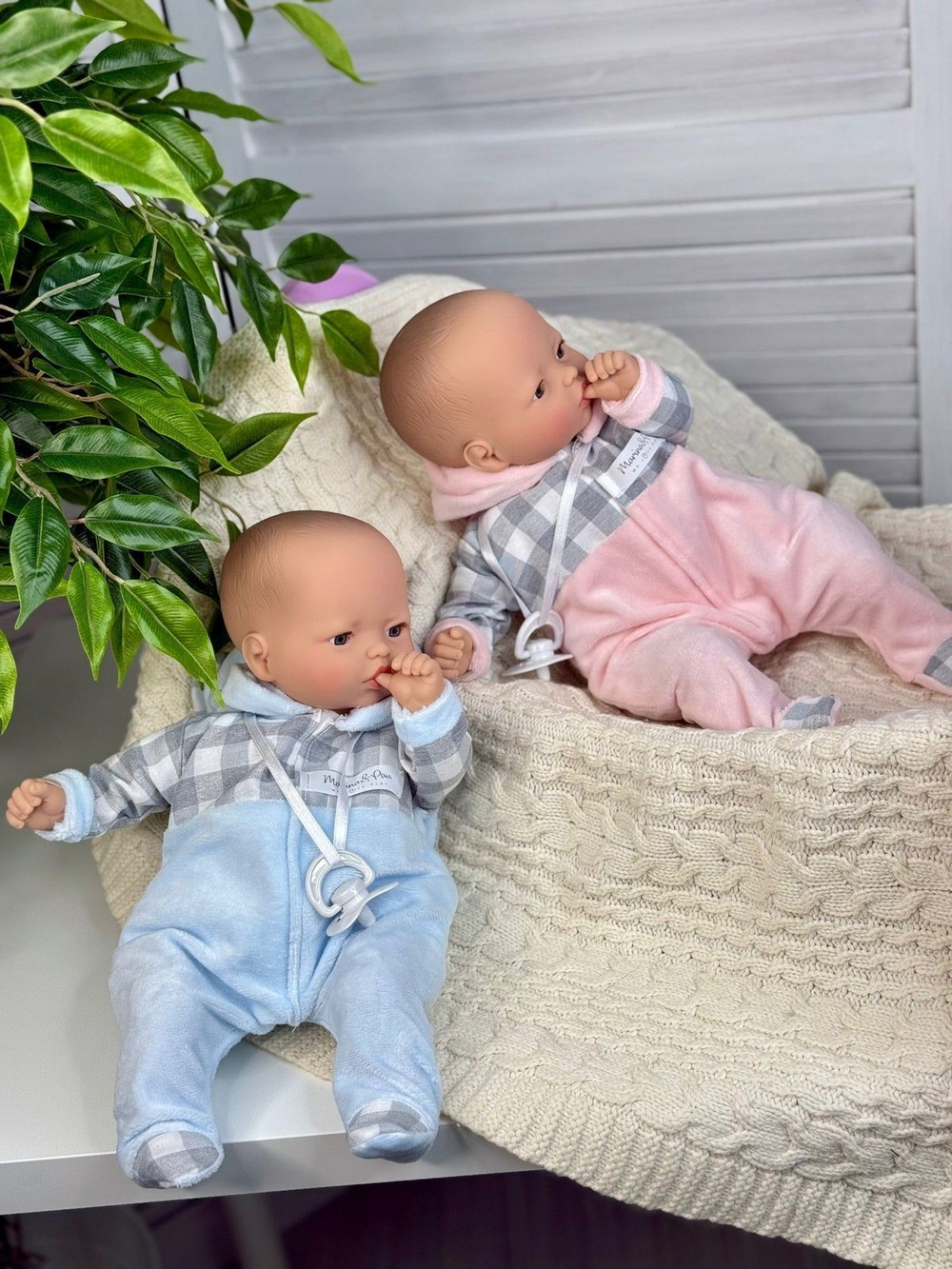 Набор Кукол 2шт Marina and Pau 40cм Pitus (M588)