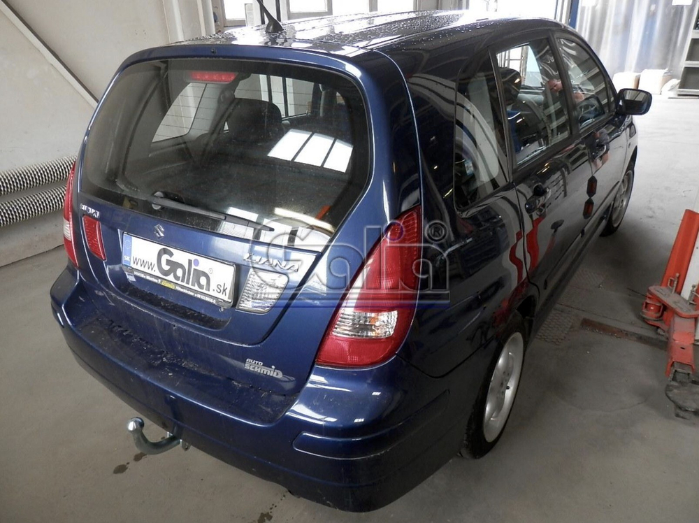 Фаркоп оцинкованный Galia S057A для Suzuki Liana хетчбек 2WD/4WD 2001-2007(паспорт и сертификат в комплекте)(без электрики)