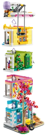 Конструктор LEGO Friends 41748 Общественный центр Хартлейк-Сити