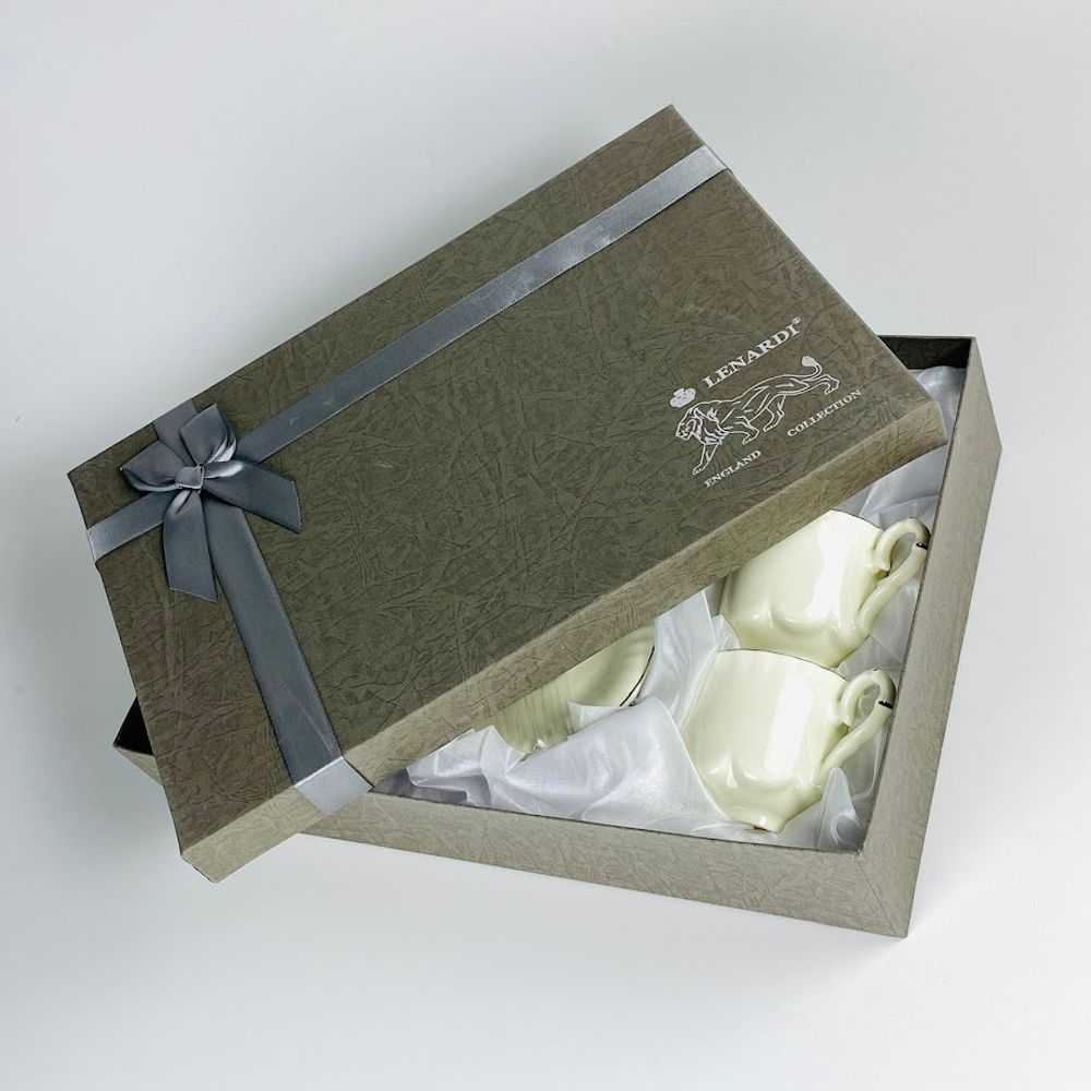 Lenardi 181-236 Чайный набор 12пр.270мл в под.уп.(х6)Фарфор