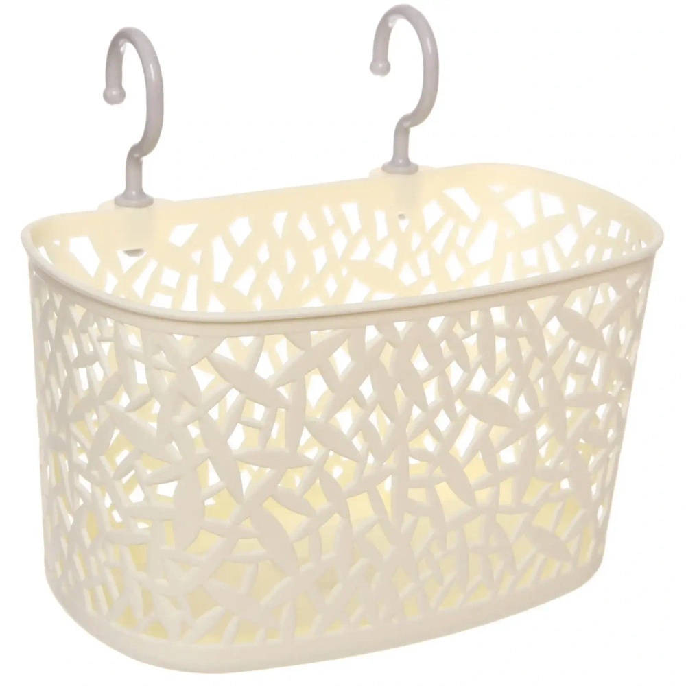 Органайзер подвесной «БИСКОТТИ», цвет дымчатый белый, 24*14*21см