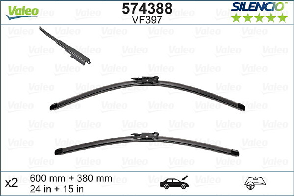 VALEO - 574388-VAL - Wiper Blade