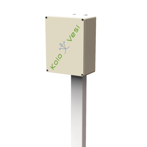 Блок электрики выносной с профилем для крепления над поверхностью грунта Коло Веси(600x200x300см;2кг;) - арт.560201