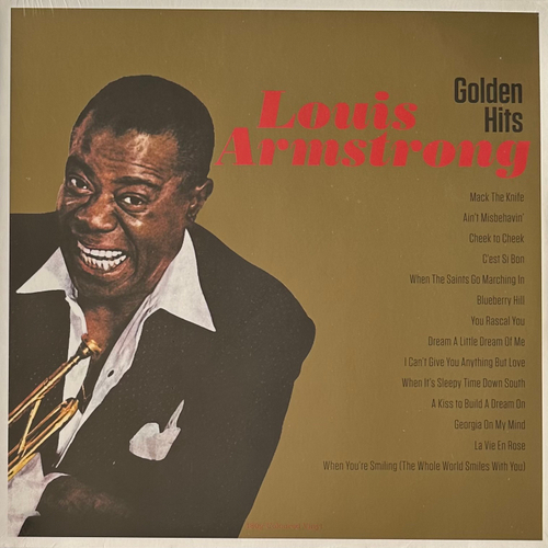 Louis Armstrong ‎– GOLDEN HITS (Европа 2023г.) Coloured