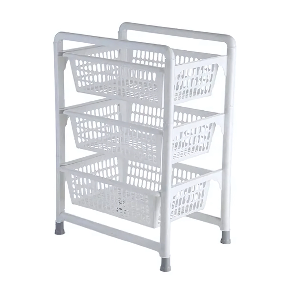 Контейнер для овощей 3-х секц. с выдвижными полками