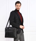 кожаная torba na lapтопa 15" zair_s BOSS BLACK - черный(50483563)