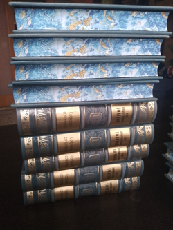 "Лев Николаевич Толстой" Книга подарочная в коже, в 14 томах