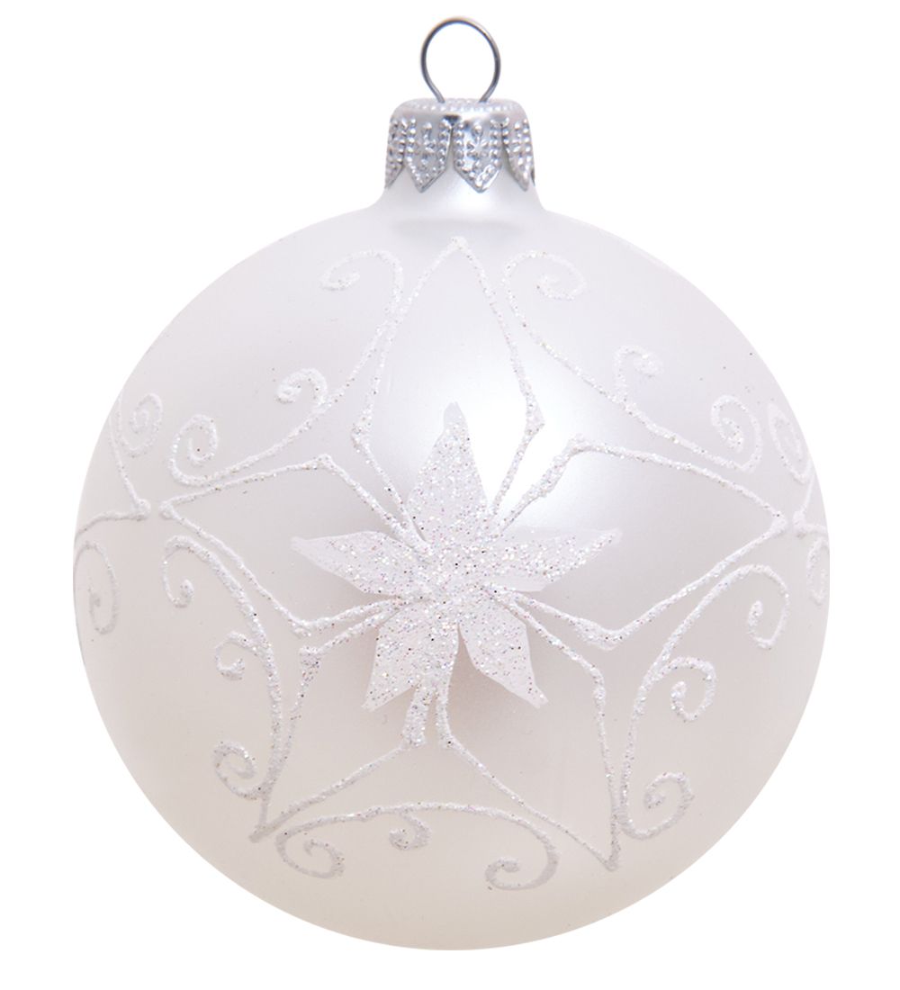 Элита НФШ-1130/1 Ел. украшение Шар «Зимний романс» 85 мм