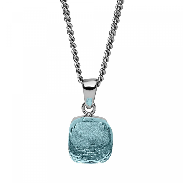 Колье Qudo Firenze aquamarine 400150.1 BL/S