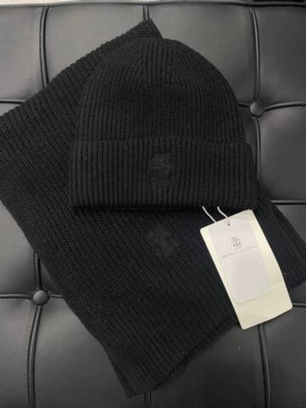 Комплект шапка и шарф Brunello Cucinelli