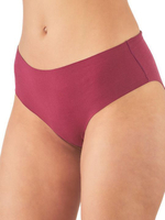 Бесшовные слипы средней посадки (Размер: L) (Цвет: бежевый)