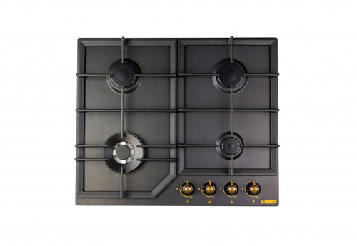 Газовая варочная панель REEX  PGW-640 RBk газ-контроль, эмаль