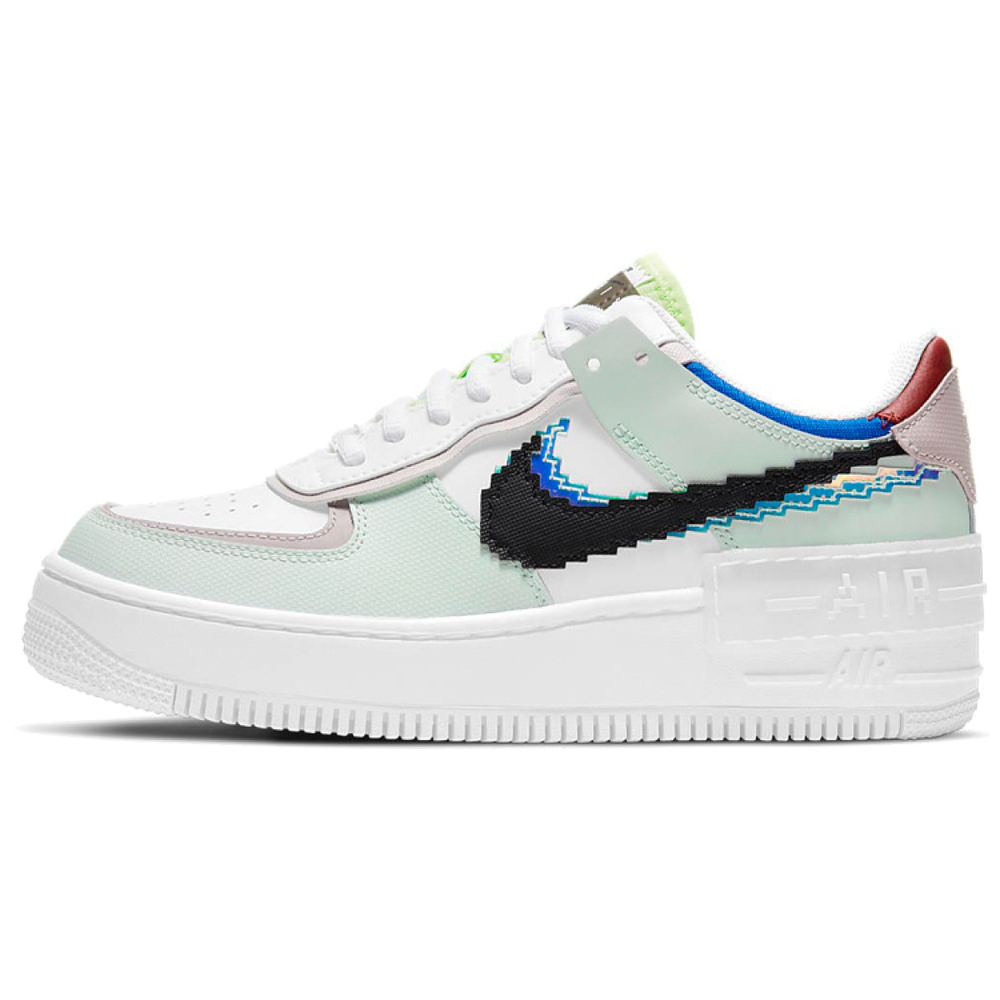 Кроссовки Nike Air Force 1 Shadow SE Pixel Swoosh - Barely Green